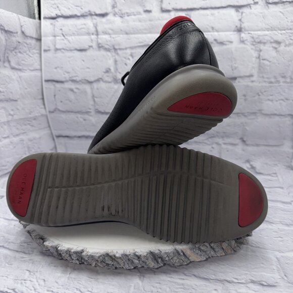 Cole Haan 2.ZeroGrand Mens 13M Laser Wingtip Black Leather Oxford Style C34497 - Picture 9 of 9